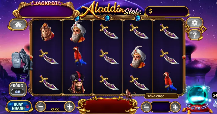 Khám Phá Thế Giới Nổ Hũ Aladin Slots Tại 789Club Đẳng Cấp