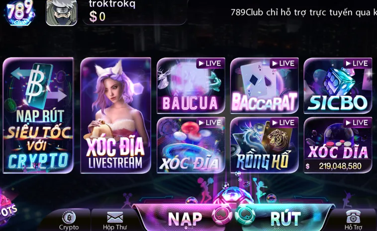 Casino Online 789Club Thiên Đường Giải Trí Đẳng Cấp Thế Giới Dành Cho Mọi Cược Thủ