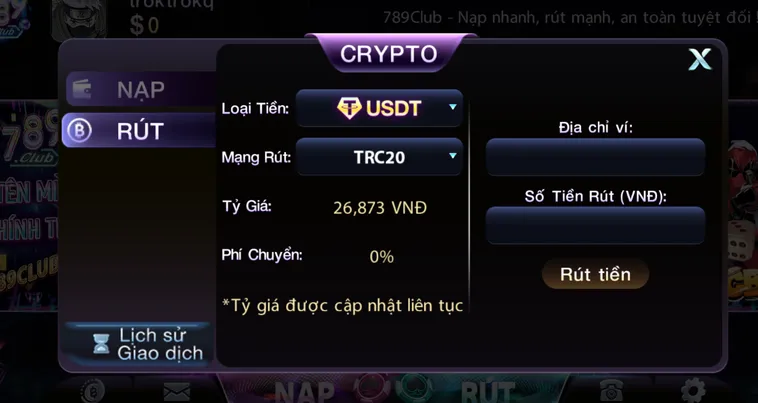 Rút Tiền 789Club Quy Trình Thanh Toán Siêu Tốc Giúp Bạn Tận Hưởng Thành Quả Ngay