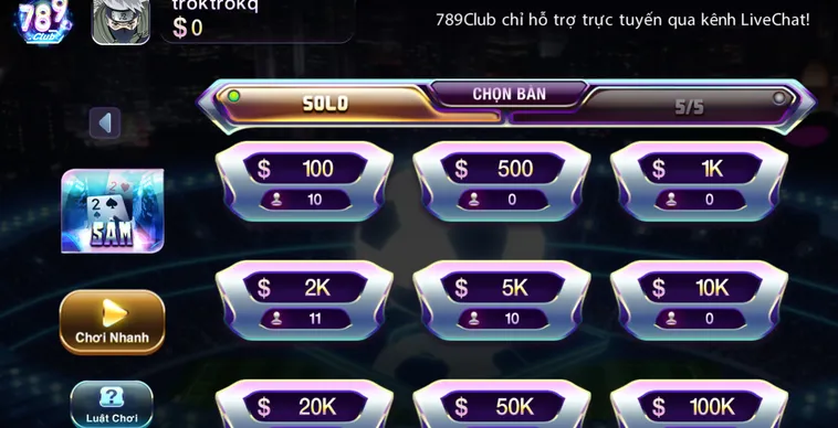 Sâm Tại 789Club Sân Chơi Bài Dân Gian Đẳng Cấp Cho Mọi Cao Thủ