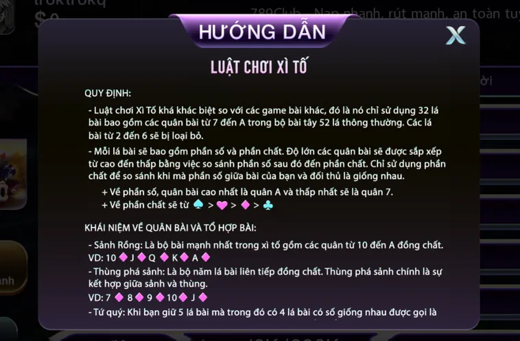 Chinh Phục Thế Giới Xì Tố Tại 789Club Với Tỷ Lệ Thưởng Đẳng Cấp