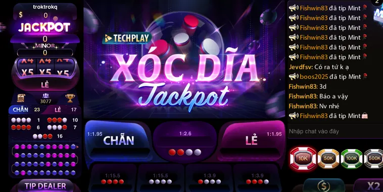 Xóc Dĩa Tại 789Club Sảnh Cược Đẳng Cấp Với Tỷ Lệ Trả Thưởng Cao Nhất Thị Trường